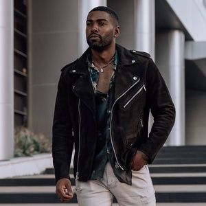 Thursday Boots Olive Motorcycle Jacket